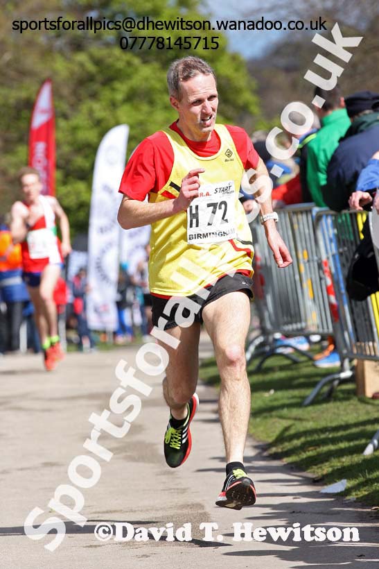 Senior mens English National 12 Stage Road Relay, 2016 English National 12 and 6 Stage Road Relays, Sutton Coldfield, Birmingham. Photo: David T. Hewitson/Sports for All Pics